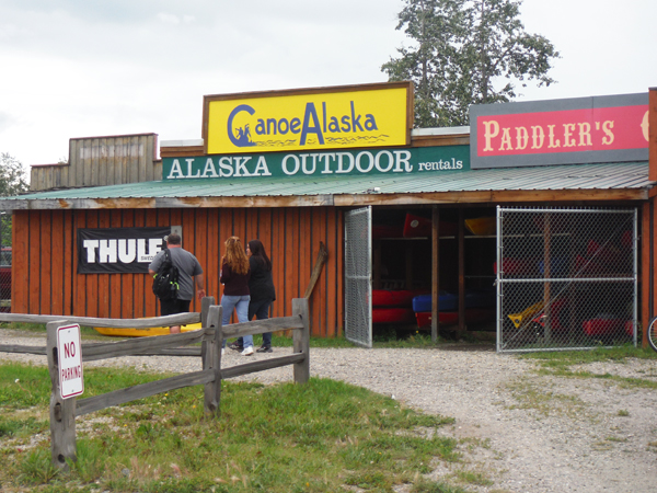 Canoe Alaska building